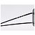 Miu Miu randlose Sonnenbrille Metall Black Auth BA15669V Schwarz - Ansicht 10