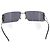 Miu Miu randlose Sonnenbrille Metall Black Auth BA15669V Schwarz - Ansicht 3