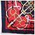 Hermès HERMES Foulard Carré 90 «Éperon d'Or» Seta Navy Auth bs37045 Blu navy - vista 8