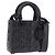 Borsa a mano Christian Dior Canage in pelle 2way Nera Auth ka6141SAV Nero