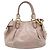 Borsa a mano Miu Miu in pelle 2way Beige Gold Auth 203225M D'oro - vista 2