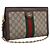 Borsa a tracolla GUCCI GG Supreme Web Sherry Line Chain PVC 503877 Auth ka6065A Beige