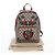 Zaino GUCCI GG Supreme Web Sherry Line PVC Beige Gold 427042 Auth 200331M D'oro - vista 12