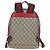 Zaino GUCCI GG Supreme Web Sherry Line PVC Beige Gold 427042 Auth 200331M D'oro - vista 2