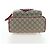 Zaino GUCCI GG Supreme Web Sherry Line PVC Beige Gold 427042 Auth 200331M D'oro - vista 6