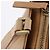 Borsa a mano BURBERRY in pelle beige tono oro Auth ti4017 - vista 11
