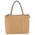 Borsa a mano BURBERRY in pelle beige tono oro Auth ti4017 - vista 13