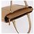 Borsa a mano BURBERRY in pelle beige tono oro Auth ti4017 - vista 14
