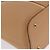 Borsa a mano BURBERRY in pelle beige tono oro Auth ti4017 - vista 17