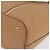 Borsa a mano BURBERRY in pelle beige tono oro Auth ti4017 - vista 20