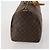 LOUIS VUITTON Monogram Keepall 55 Boston Bag M41424 LV Auth 198952A Monogramma - vista 4