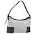 LOEWE Schultertasche Suede Light Blue Silver Auth 202960A Silber Hellblau