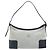 LOEWE Schultertasche Suede Light Blue Silver Auth 202960A Silber Hellblau - Ansicht 13