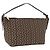 Céline Borsa a tracolla CELINE C Macadam Canvas Marrone Oro Auth 203001 D'oro
