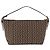 Céline Borsa a tracolla CELINE C Macadam Canvas Marrone Oro Auth 203001 D'oro - vista 2