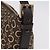 Céline Borsa a tracolla CELINE C Macadam Canvas Marrone Oro Auth 203001 D'oro - vista 5