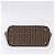 Céline Borsa a tracolla CELINE C Macadam Canvas Marrone Oro Auth 203001 D'oro - vista 6