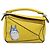 LOEWE x Studio Ghibli Mon Voisin Totoro M Totoro Puzzle Bag Mini Auth 167566SM Argenté Jaune - vue 13
