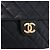 Borsa a tracolla CHANEL Matelasse con catena in pelle d'agnello Navy Gold CC Auth 200577V D'oro Blu navy - vista 18