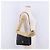 Borsa a tracolla CHANEL Matelasse con catena in pelle d'agnello Navy Gold CC Auth 200577V D'oro Blu navy - vista 26