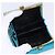 Autre Marque SAINT LAURENT Carteira de Couro Conjunto de 2 Azul Vermelho Auth bs36878 - vista 9