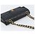 Borsa a tracolla CHANEL Chain Matelasse 23 in pelle d'agnello nera e oro CC Auth 200493SAM Nero D'oro - vista 6