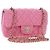 Borsa a tracolla CHANEL Chain Matelasse 20 Tweed Pink Gold CC Auth BA15644SM Rosa D'oro