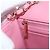 Borsa a tracolla CHANEL Chain Matelasse 20 Tweed Pink Gold CC Auth BA15644SM Rosa D'oro - vista 24