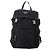 Mochila PRADA Nylon Black Silver Auth 197634 Negro Plata - vista 13