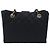 Borsa a tracolla CHANEL Matelasse con catena in raso nero con CC dorato Auth 200529V D'oro - vista 2