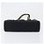 Borsa a tracolla CHANEL Matelasse con catena in raso nero con CC dorato Auth 200529V D'oro - vista 5