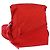 Borsa Body Bag BOTTEGA VENETA Nylon Rosso Argento Auth bs36846V