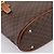 Céline Borsa Tote CELINE Macadam Canvas PVC Pelle Brown Gold Auth 203435A Marrone D'oro - vista 15
