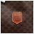 Céline Borsa Tote CELINE Macadam Canvas PVC Pelle Brown Gold Auth 203435A Marrone D'oro - vista 18