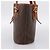 Céline Borsa Tote CELINE Macadam Canvas PVC Pelle Brown Gold Auth 203435A Marrone D'oro - vista 4