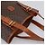 Céline Borsa Tote CELINE Macadam Canvas PVC Pelle Brown Gold Auth 203435A Marrone D'oro - vista 6