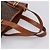Céline Borsa Tote CELINE Macadam Canvas PVC Pelle Brown Gold Auth 203435A Marrone D'oro - vista 7