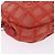 CHANEL New Travel Line Pouch Canvas Red Silver CC Auth 202970 Argento Rosso - vista 14
