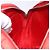 CHANEL New Travel Line Pouch Canvas Red Silver CC Auth 202970 Argento Rosso - vista 18
