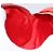 CHANEL New Travel Line Pouch Canvas Red Silver CC Auth 202970 Argento Rosso - vista 19