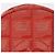 CHANEL New Travel Line Pouch Canvas Red Silver CC Auth 202970 Argento Rosso - vista 2