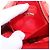 CHANEL New Travel Line Pouch Canvas Red Silver CC Auth 202970 Argento Rosso - vista 20