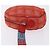 CHANEL New Travel Line Pouch Canvas Red Silver CC Auth 202970 Argento Rosso - vista 6