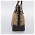 Borsa a mano BURBERRY Nova Check Canvas Beige Gold Auth 202661 D'oro - vista 3