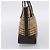 Borsa a mano BURBERRY Nova Check Canvas Beige Gold Auth 202661 D'oro - vista 4