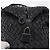 Borsa BOTTEGA VENETA INTRECCIATO in pelle nera Auth 200420SAM Nero - vista 17