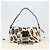 Borsa a tracolla FENDI Mamma Baguette in pelle Harako Beige Silver Auth 202898SAM Argento - vista 12