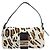 Borsa a tracolla FENDI Mamma Baguette in pelle Harako Beige Silver Auth 202898SAM Argento - vista 13