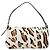 Borsa a tracolla FENDI Mamma Baguette in pelle Harako Beige Silver Auth 202898SAM Argento - vista 2