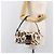 Borsa a tracolla FENDI Mamma Baguette in pelle Harako Beige Silver Auth 202898SAM Argento - vista 28